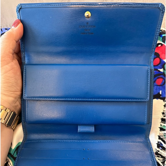 EUC Authentic Louis Vuitton Vintage Epi Portomone Long Wallet/Crossbody - Picture 15 of 17